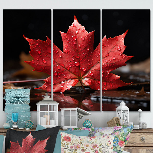 Latitude Run® Canada Canadian Pride III Canada Metal Wall Decor Set Wayfair Canada